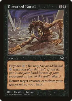 Disturbed Burial Tempest MTG NM - Image 1