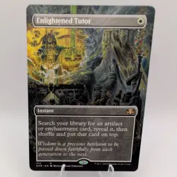 Enlightened Tutor NM (Borderless) Dominaria Remastered Regular MTG - Image 3