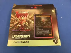 Magic The Gathering Duskmourn Endless Punishment Commander Deck Damaged Box - Image 1