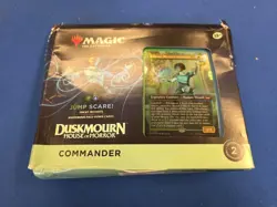 Magic The Gathering Duskmourn Jump Scare Commander Deck Damaged Box - Image 1