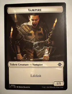 City's Blessing // Vampire (0004) Double-Sided Token [The Lost Caverns of - Image 2