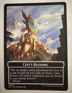 City's Blessing // Vampire (0004) Double-Sided Token [The Lost Caverns of - Image 3