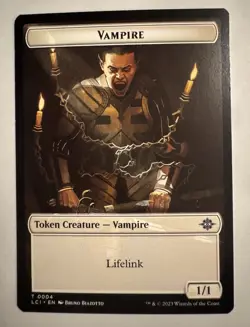 City's Blessing // Vampire (0004) Double-Sided Token [The Lost Caverns of - Image 4