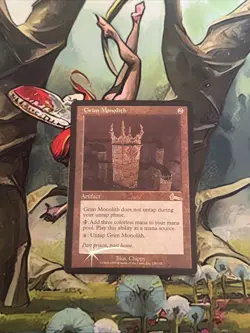 MTG: Grim Monolith (126) Urza’s Legacy Foil Pr0xy NM/M - Image 1
