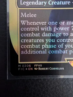 Tifa, Martial Artist 0206 Borderless Magic The Gathering Final Fantasy - Image 2