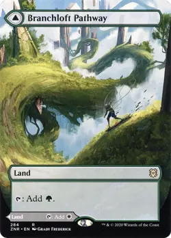 Branchloft Pathway (Borderless) Zendikar Rising Regular - Image 1