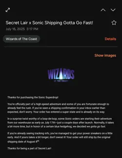 IN HAND SHIPS NOW Chasing Adventure  Nonfoil Secret Lair x Sonic - Sealed - Image 2