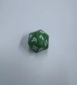 MTG Magic the Gathering Selesnya (Return to Ravnica) Spindown D20 Die Green - Image 6