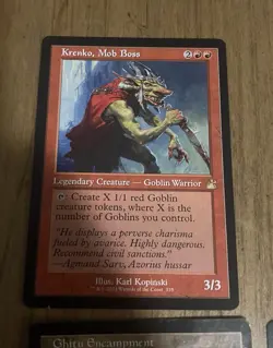 MTG Krenko, Mob Boss Goblin Commander Deck ,custom made. - Image 1