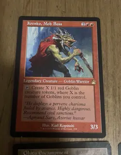 MTG Krenko, Mob Boss Goblin Commander Deck ,custom made. - Image 6