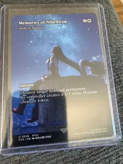 Memories of Nibelheim Magic the Gathering Final Fantasy MTG - Image 2