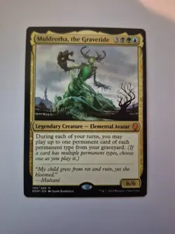 MTG Magic the Gathering Muldrotha, the Gravetide (199/269) Dominaria DOM NM x1 - Image 1