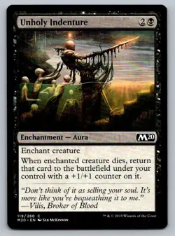 Unholy Indenture Magic the Gathering Core Set 2020 M20 MTG Card FREE SHIPPING ! - Image 3