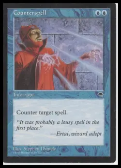 MTG Tempest #57 Counterspell Lightly played tcg - Image 1