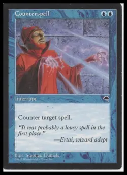 MTG Tempest #57 Counterspell Lightly played tcg - Image 1