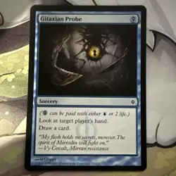 Gitaxian Probe New Phyrexia Regular LP #35 - Image 1