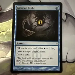 Gitaxian Probe New Phyrexia Regular LP #35 - Image 3