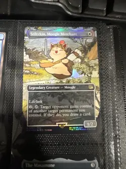 Stiltzkin, Moogle Merchant (Borderless) Final Fantasy Foil - Image 3