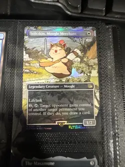 Stiltzkin, Moogle Merchant (Borderless) Final Fantasy Foil - Image 5