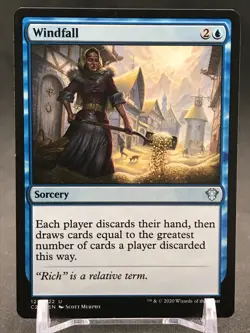 MTG: Commander 2020: Windfall: Lightly Played Condition - Image 3