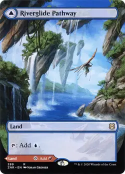 Riverglide Pathway (Borderless) Zendikar Rising Regular - Image 1