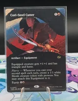 Cori-Steel Cutter (Borderless) Tarkir: Dragonstorm Non-Foil NM - Image 1