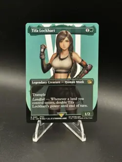 Tifa Lockhart (Borderless) Final Fantasy Regular MTG NM Extended Art Rare - Image 1