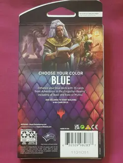 Magic The Gathering D&D ADVENTURES IN FORGOTTEN REALMS BLUE THEME BOOSTER MTG - Image 4
