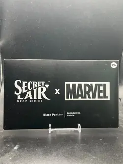 Magic The Gathering Secret Lair x Marvel's Black Panther Rainbow Foil Edition - Image 1