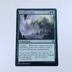 Zendikar's Roil Commander: Zendikar Rising MTG NM - Image 1