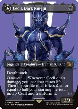 Cecil, Dark Knight (Borderless) Final Fantasy Regular - Image 1