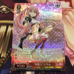 [LP]Signed Weiss Schwarz TenSura Card TSK/S70-033SP SP Milim FOIL Japanese - Image 1
