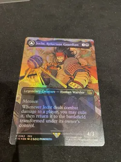 MTG Jecht, Reluctant Guardian 0363 (Borderless) Final Fantasy Non Foil - Image 7