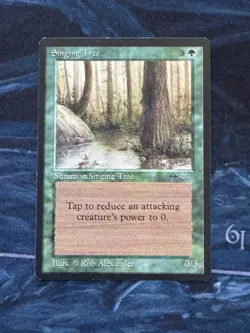 Singing Tree  Arabian Nights Rare MTG Magic the Gathering  NM/LP - Image 1
