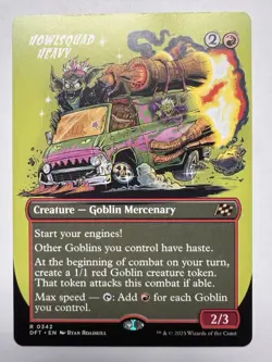 Howlsquad Heavy (Borderless) Aetherdrift Regular MTG - Image 1