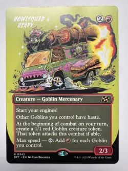 Howlsquad Heavy (Borderless) Aetherdrift Regular MTG - Image 2