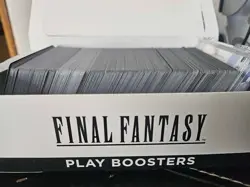 Final Fantasy Magic the Gathering (MtG) Bulk Commons and UC (Roughly 500 cards) - Image 1