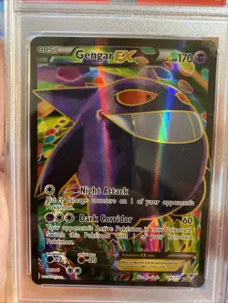 2014 Pokemon Xy Fa Gengar PSA 6 Phantom Forces - Image 3