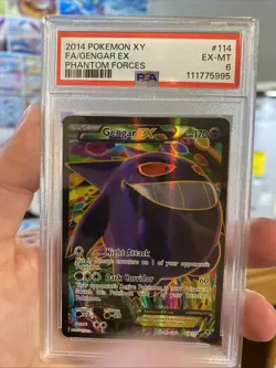2014 Pokemon Xy Fa Gengar PSA 6 Phantom Forces - Image 9