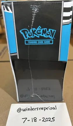 Pokemon S&V Black Bolt and White Flare Pokemon Center Exclusive ETB Sealed - Image 10