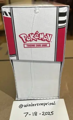 Pokemon S&V Black Bolt and White Flare Pokemon Center Exclusive ETB Sealed - Image 14