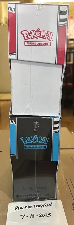 Pokemon S&V Black Bolt and White Flare Pokemon Center Exclusive ETB Sealed - Image 18