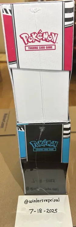 Pokemon S&V Black Bolt and White Flare Pokemon Center Exclusive ETB Sealed - Image 2