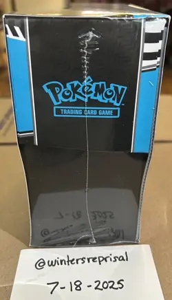 Pokemon S&V Black Bolt and White Flare Pokemon Center Exclusive ETB Sealed - Image 8