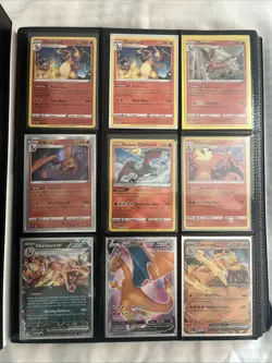 Pokemon Charizard PIKACHU Binder Collection - Image 1