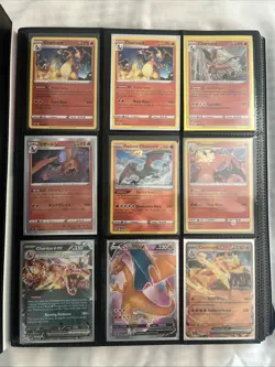 Pokemon Charizard PIKACHU Binder Collection - Image 23