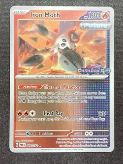 Pokémon Iron Moth Paradox Rift Stamp Rare - Europe Exclusive - Image 16