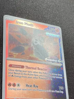 Pokémon Iron Moth Paradox Rift Stamp Rare - Europe Exclusive - Image 17