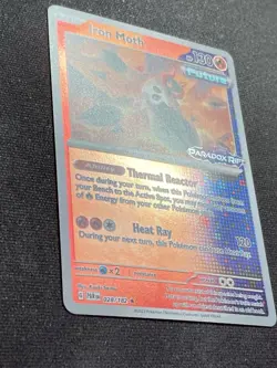 Pokémon Iron Moth Paradox Rift Stamp Rare - Europe Exclusive - Image 3