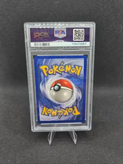 Hitmonchan 7/102 Pokemon Base Set Holo 1999-2000 Wizards PSA 8 - Image 2